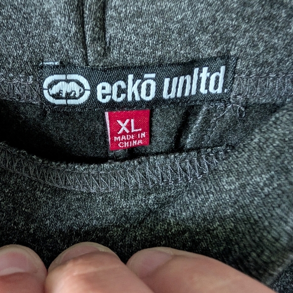 Ecko Unlimited Men's Charcoal Joggers XL - Picture 2 of 6